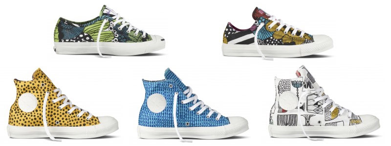 converse by marimekko