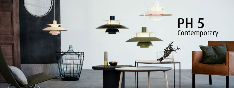 Vintage PH 5 pendant lamp by Poul Henningsen for Louis Poulsen