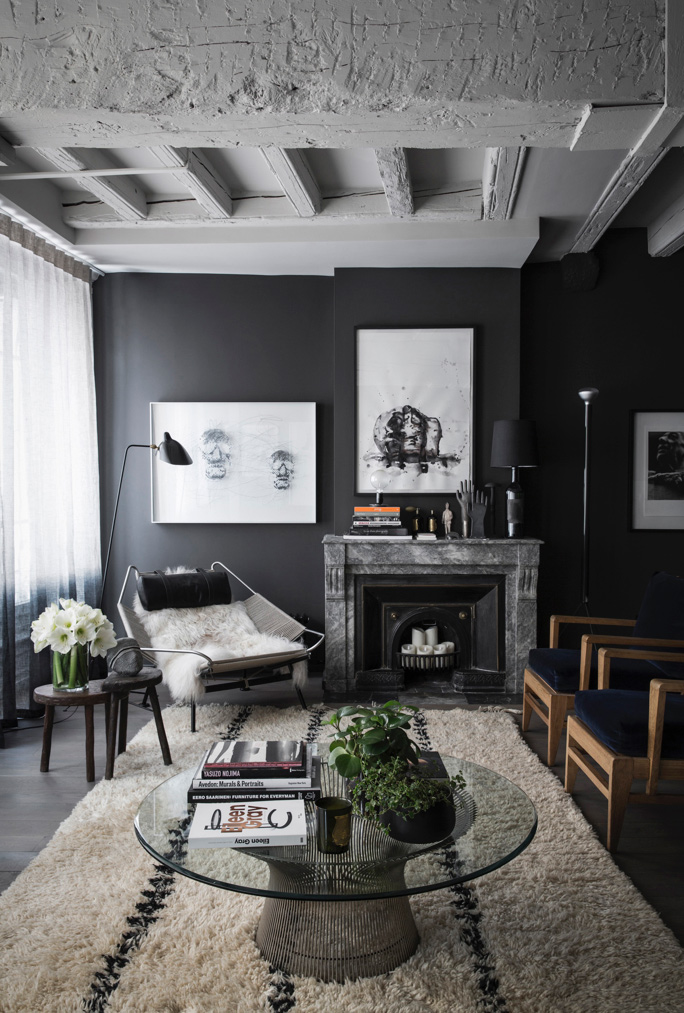 Tour a Stunning (Almost) All-Black Home