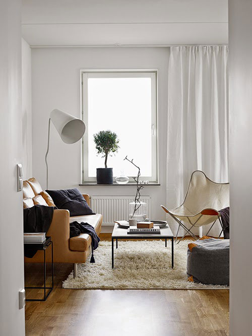 Stockholm apartment with a generous palette of neutral hues - Nordic Design