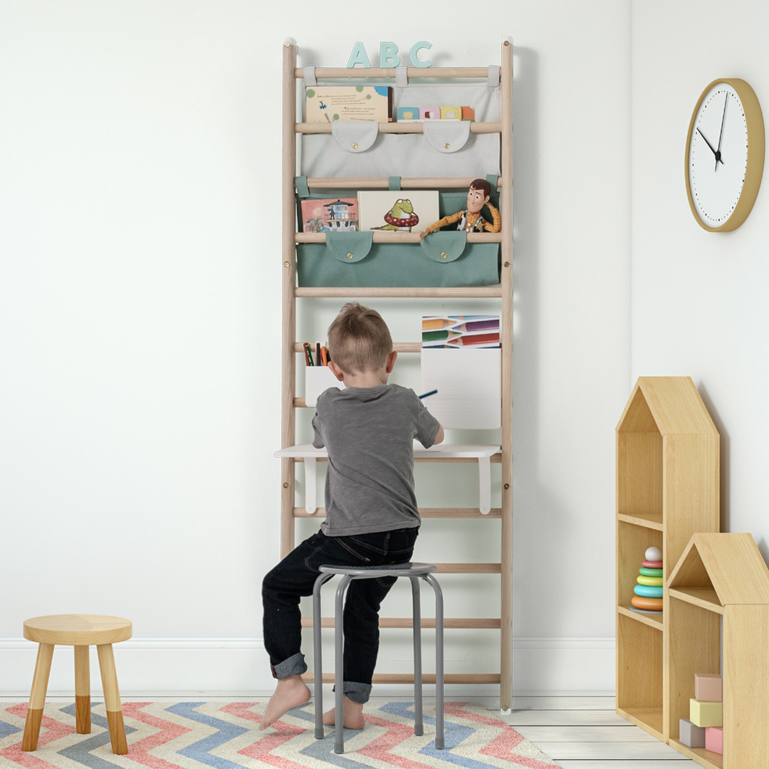 This Flexible Wall Bars System by Norway-Based KAOS is Modern Parent- &  Cool Kid-Approved - Nordic Design