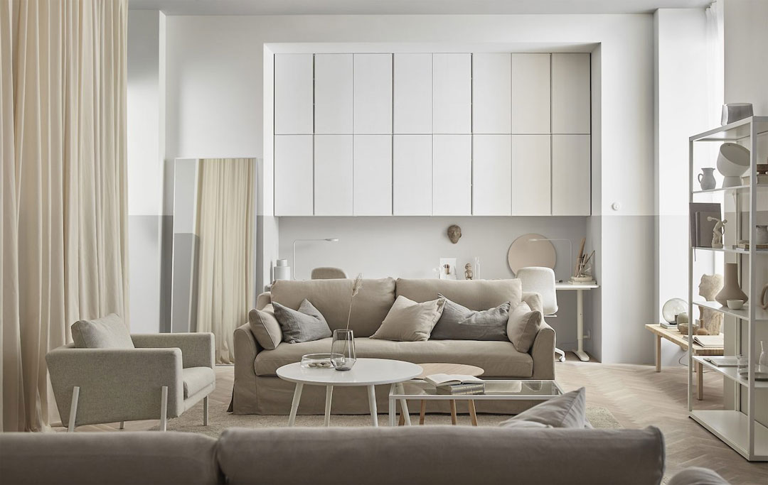 Get The Look An Affordable Trendy Tone On Tone Interior With Ikea Nordic Design