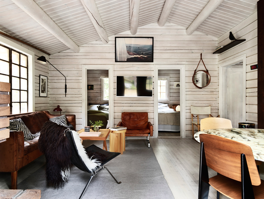 Norwegian Style Log Cabin Sweden 02 Nordicdesign