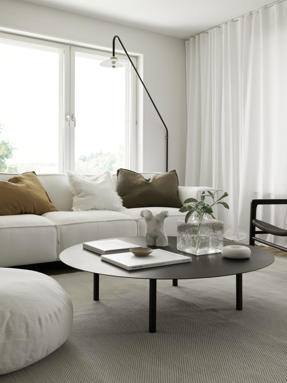 A Serene Organic and Minimal Interior  by Sundling Kick n 