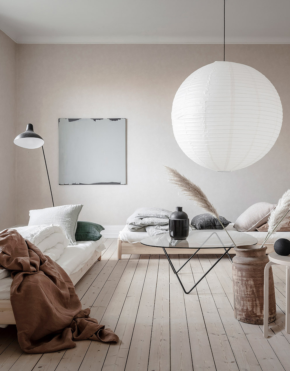 A Light Filled Interior With A Soft Natural Palette Nordic Design