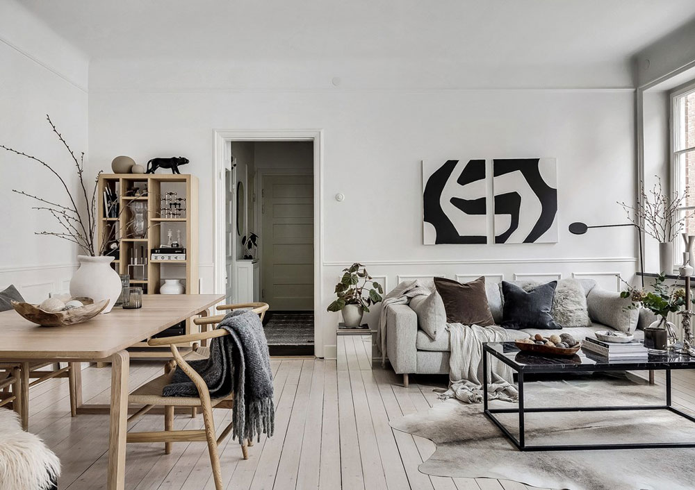 This Scandinavian Apartment is a Great Example of Understated Elegance - Nordic  Design