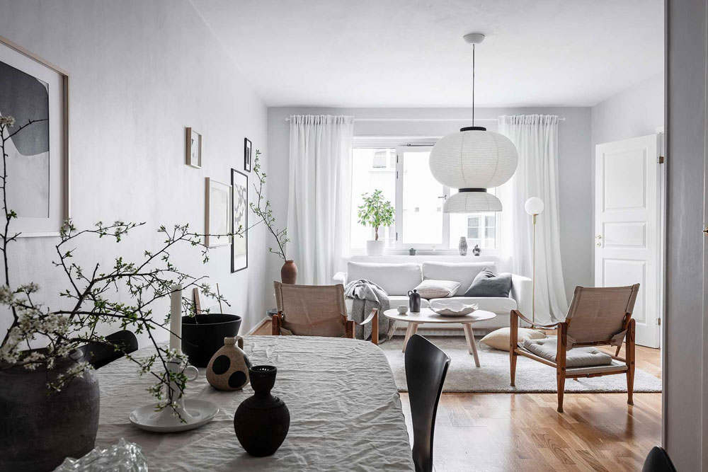 Tour a Serene and Light-Filled Apartment in Sweden - Nordic Design