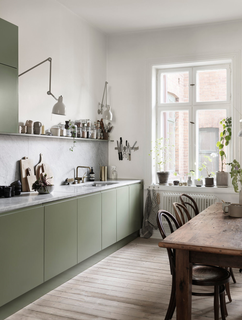 15 Best Green Kitchens - Ideas for Green Kitchen Design