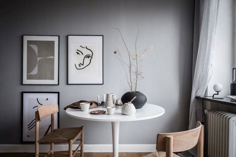Peek Inside A Small Scandinavian Studio With Lots of Style